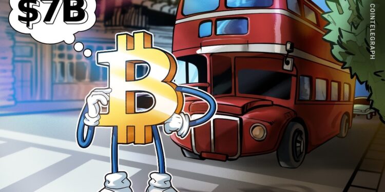 UK Eyes $7B Seized Bitcoin Sale To Boost Budget: Report