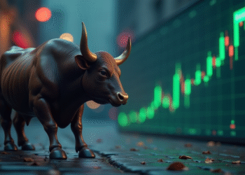 A Strong Bulls and Large Trading Screen