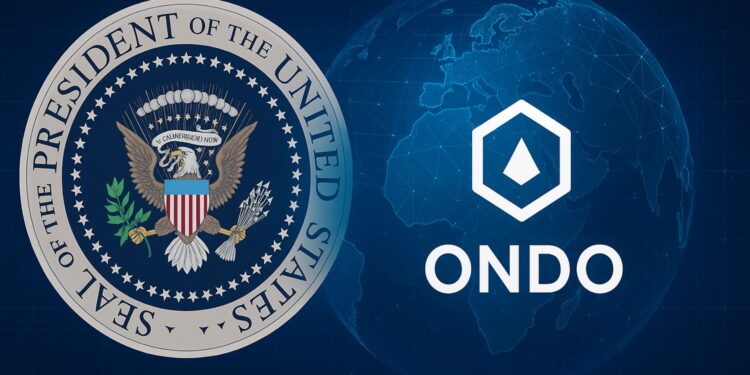 Ondo Finance Featured In White House Report As Key Player In RWA Tokenized Finance