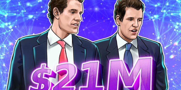 Winklevoss Twins Donate $21M BTC To Pro-Trump PAC Ahead Of US Midterms