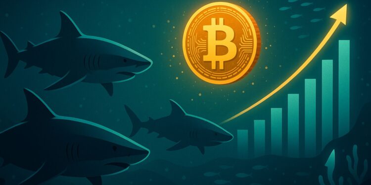 Bitcoin Sharks Add 65K BTC In 7 Days: Supply Squeeze Setup Strengthens