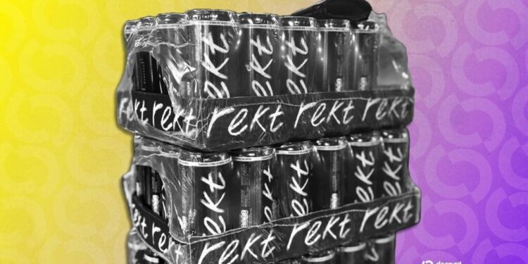 Crypto-Fueled Rekt Drinks Sells 1 Millionth Can Amid MoonPay Collab