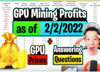 GPU Mining Profits as of 2/3/22 | GPU Prices | Answering Questions