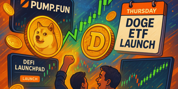 Memecoin news: Pump.fun flips Hyperliquid in revenue, DOGE ETF expected this week