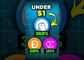 Top Crypto Coins Under $1 🤑