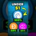 Top Crypto Coins Under $1 🤑