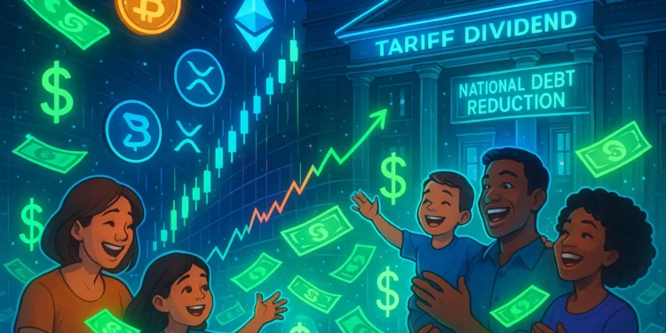 Trump’s proposed $1-2K tariff rebates could spark consumer spending and a selective rally in altcoins.