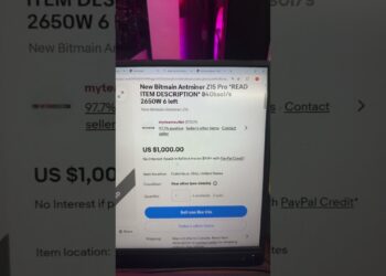 EBAY SCAM Bitcoin Payment for Crypto Miners… BEWARE!