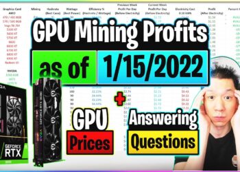 GPU Mining Profits as of 1/15/22 | GPU Prices | Answering Questions