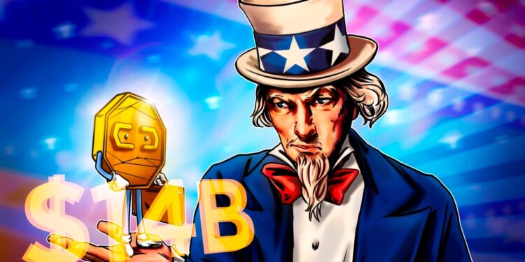 US Gov’t Seeks to Add $14B to Crypto Reserves as Part of Forfeiture Case