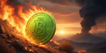 Bitcoin Cash price under bear preassure