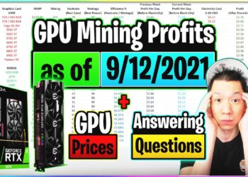 GPU Mining Profits as of 9/12/21 | GPU Prices | Answering Questions