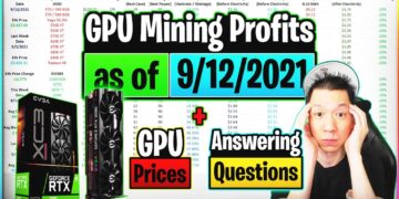 GPU Mining Profits as of 9/12/21 | GPU Prices | Answering Questions