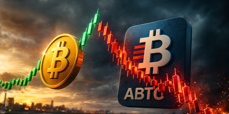 American Bitcoin plunged 50% during a crypto rally, exposing a fatal flaw in the "Trump proxy" trade