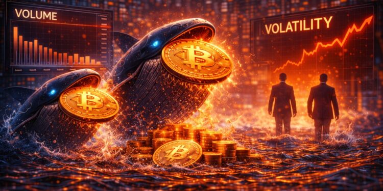 Bitcoin Whales Keep Buying Through Volatility As Retail Steps Away