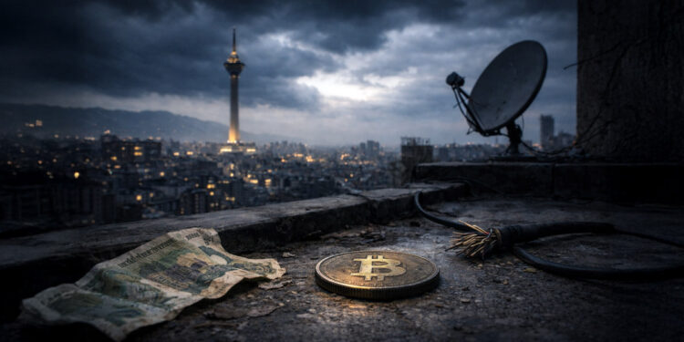 Can Bitcoin help amid internet blackouts after Iran's currency collapsed 95% overnight?