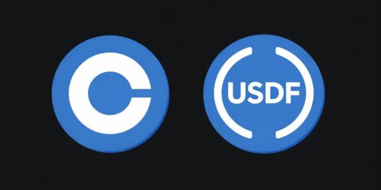 Coinbase begins backend testing of new USDF stablecoin