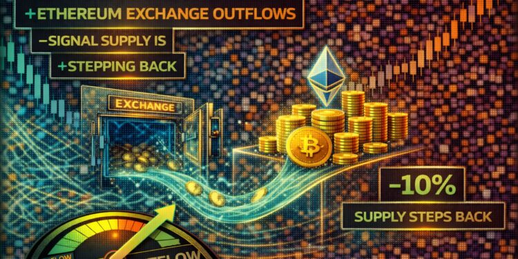 Ethereum Exchange Outflows Signal Supply Is Stepping Back