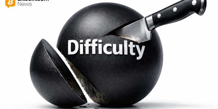 Massive Bitcoin Difficulty Cut Looms After Hashrate Loses Nearly 250 EH/s