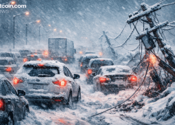 Report: Arctic Storm Front Disrupts US Bitcoin Mining, Block Times Stretch Past 12 Minutes