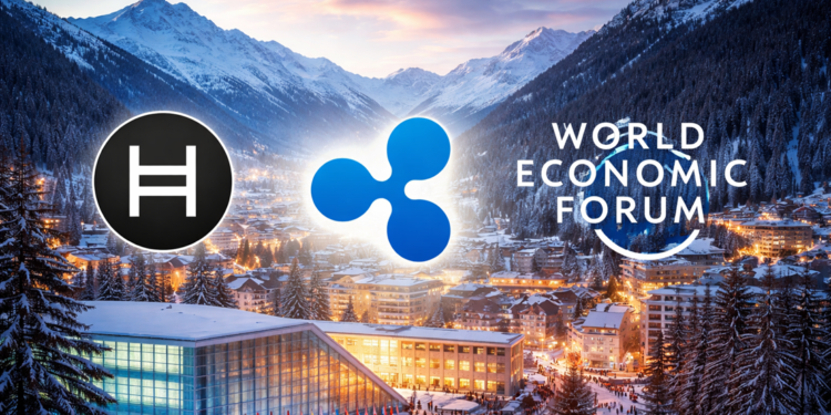 Crypto Goes Davos: Ripple And Hedera Step Into WEF Week