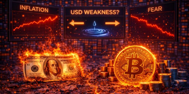 The Myth Of USD Weakness Boosting Bitcoin: Inflation, Liquidity, Or Fear Changes The Outcome