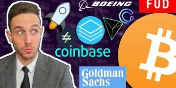 Bitcoin Moon? Coinbase Fakeout! Goldman Sachs Crypto | Switcheo x Ledger STRAT TRX XLM CMT