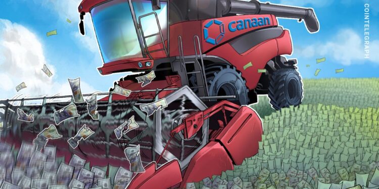 Crypto Miner Canaan Shares Sink 7% Despite Strong Q4