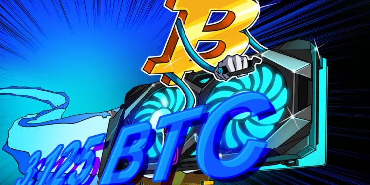 Solo Bitcoin Miner Hits Rare 3.125 BTC Jackpot With Rented Hashrate