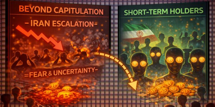 Beyond Capitulation: Why Bitcoin’s Short-Term Holders Refuse To Blink Amid Iran Escalation