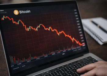bitcoin trading chart goes down