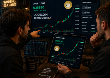 Analysis of a bullish Dogecoin chart