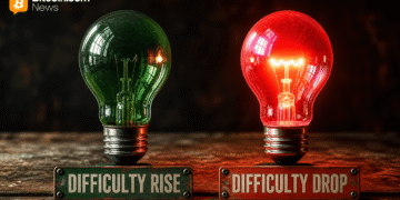 Bitcoin Difficulty Falls 2.3% as Hashrate Slips Below 1 ZH/s and Block Times Slow