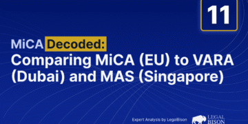 Comparing MiCA (EU) to VARA (Dubai) and MAS (Singapore)