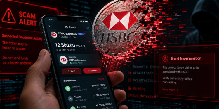 Fake HSBC bank stablecoins hit the market showcasing dangerous new crypto scam wave