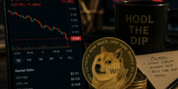 Dogecoin risks dropping below $0.100