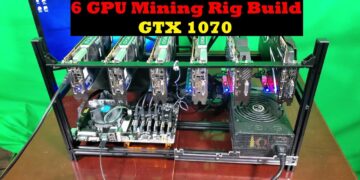 6 GPU Mining Rig Build | GTX 1070