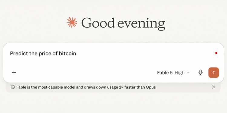Claude Fable 5 Puts 25% Odds on Bitcoin Reaching $95K by Year-End 2026 – Bitcoin News
