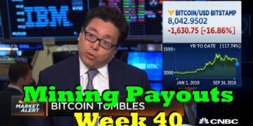 Week 40 – Mining Payouts 10/06/19