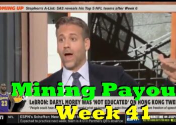 Week 41 – Mining Payouts 10/16/19
