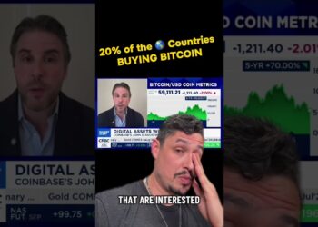 20% of ALL Countries are Buying Bitcoin
