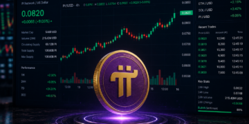 A bullish PI chart at $0.082
