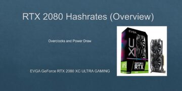 RTX 2080 Hashrates (Overview)