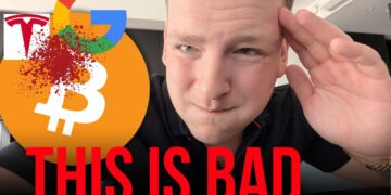 STOCKS FLIPPING BEARISH…. Bitcoin won't like this