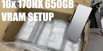 170hx “Ai” UNLOCKED Server Build LIVESTREAM