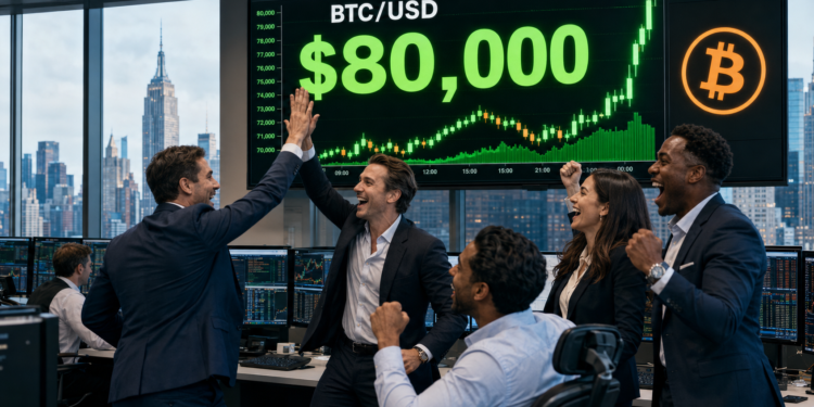 Bitcoin hits $80k for the first time since May as rally continues