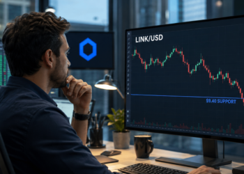 Chainlink pauses near $9.56 as ETF inflows support breakout hopes