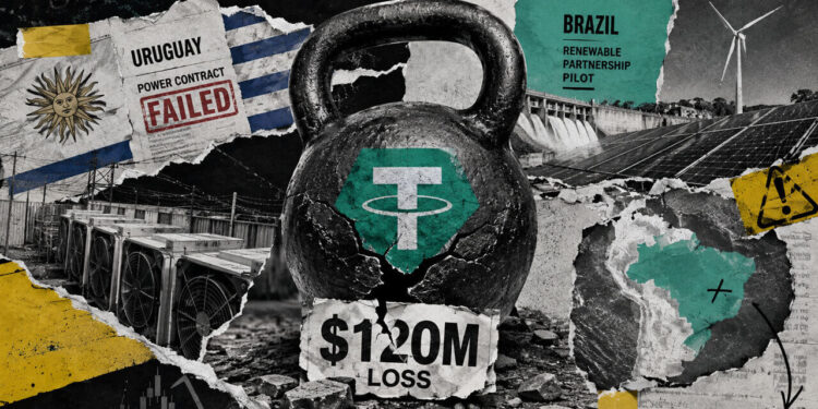 Tether’s $120 million Uruguay mining failure now shadows its next Bitcoin bet in Brazil