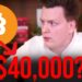 Bitcoin $40,000 Bottom Most Likely?