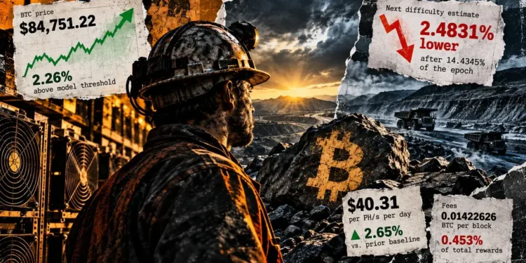 Bitcoin mining economics improve as BTC price rises